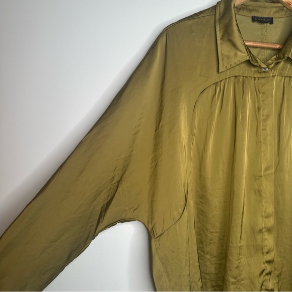 Currant Air Green Dolman Sleeve Blouse Large - Picture 5 of 8